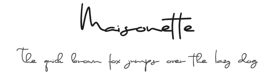Maisonette by Lettering Mom — Script Handwritten Font