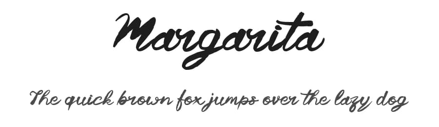 Margarita by JSH creates — Script Handwritten Font
