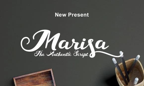 Marisa Font by Ijem RockArt — Script Handwritten Font