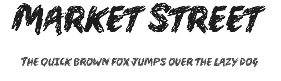 Market Street by JSH creates — Script Handwritten Font