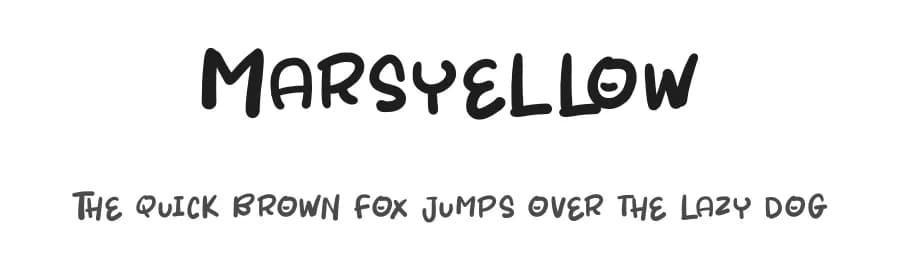 Marsyellow by Pustudio — Script Handwritten Font