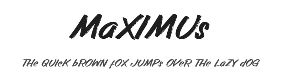 Maximus by Typnco Studio — Script Handwritten Font