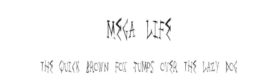 Mega Life by Xerographer Fonts — Script Handwritten Font