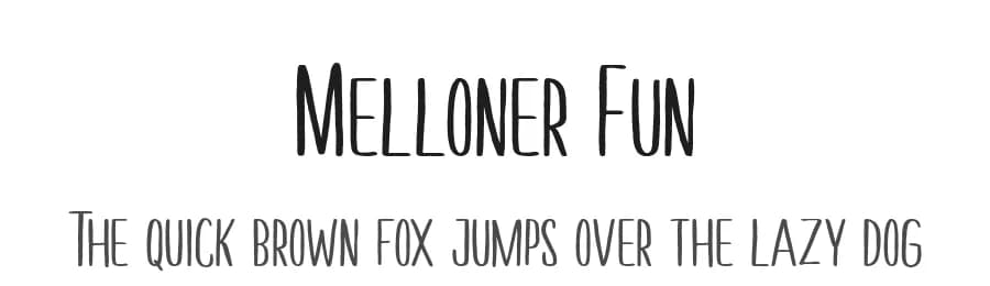 Melloner Fun by Alit Design — Script Handwritten Font