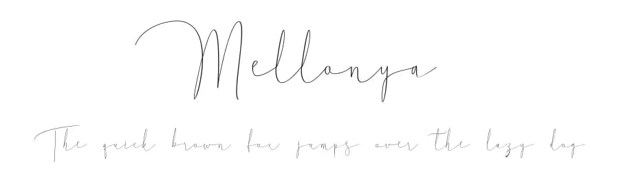 Mellonya by Studiorazi — Script Handwritten Font