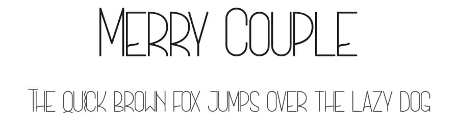 Merry Couple by Katario Studio — Script Handwritten Font