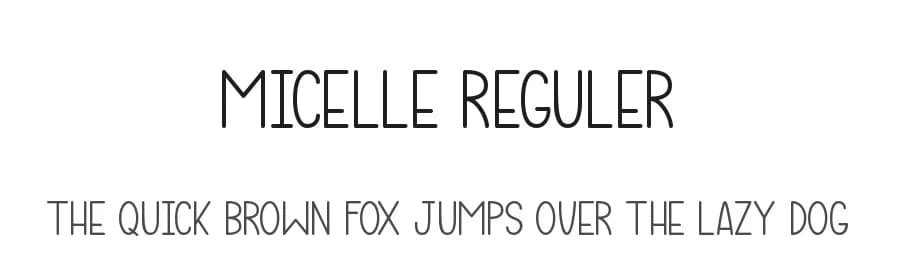 Micelle Reguler by Wahyu Studio — Script Handwritten Font