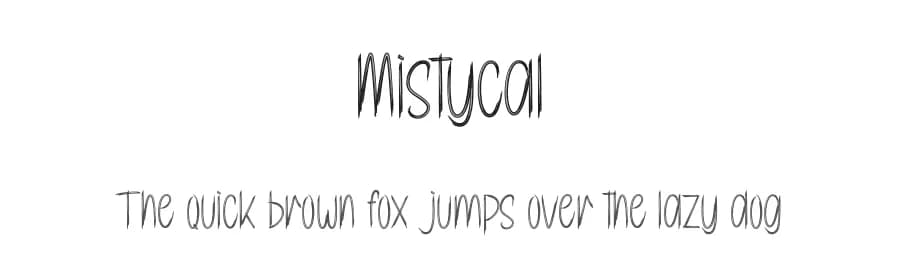 Mistycal by Andi Moz — Script Handwritten Font