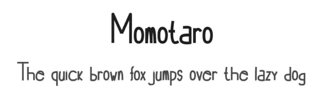 Momotaro by Invitara — Script Handwritten Font