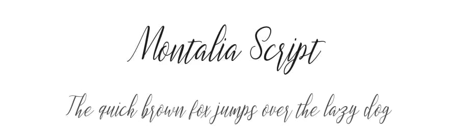 Montalia Script by Masinong Studio — Script Handwritten Font