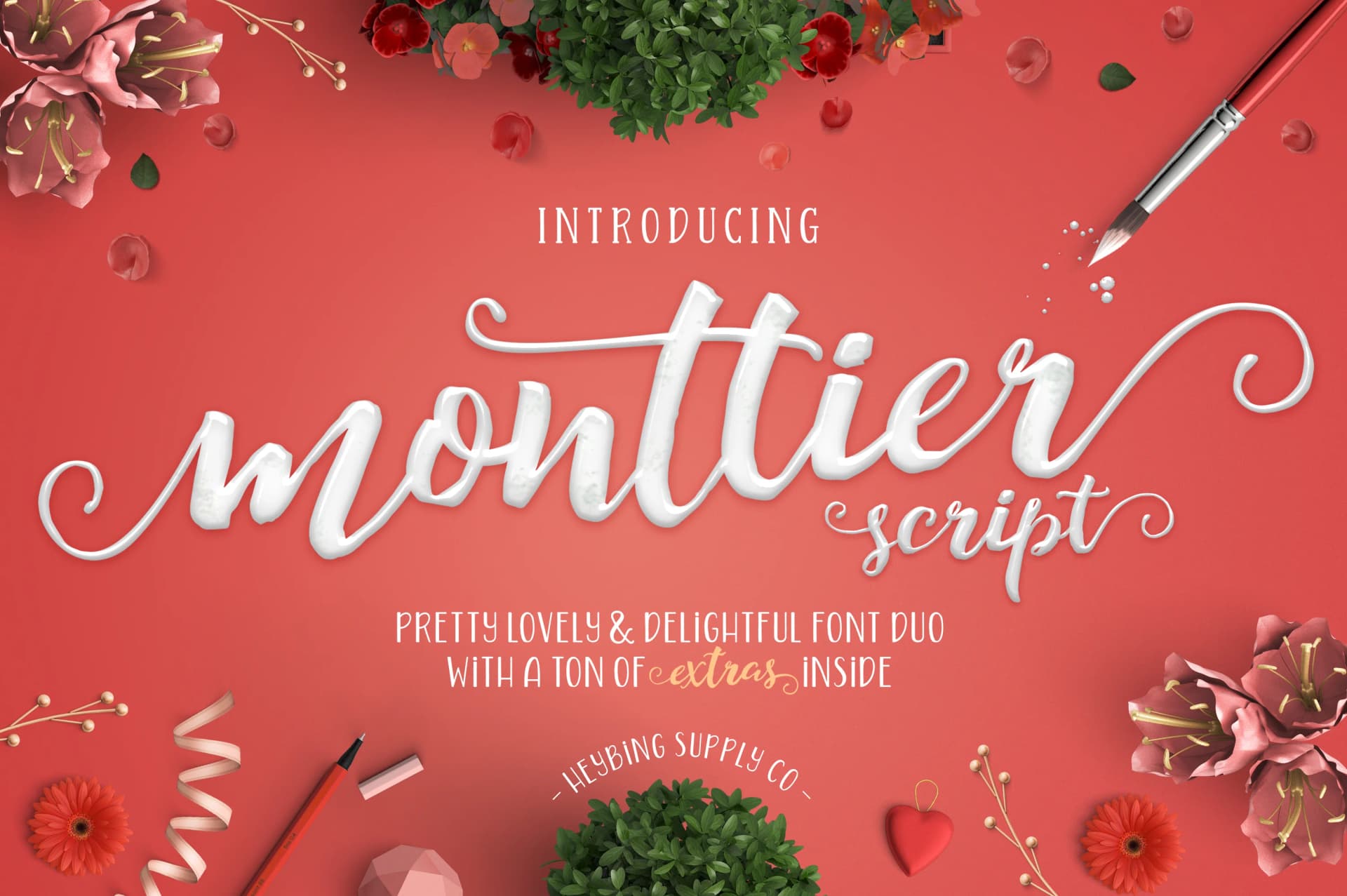 Monttier Font by Heybing Supply Co. — Script Handwritten Font