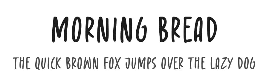 Morning Bread by Letterative Studio — Script Handwritten Font