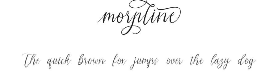 Morpline by Allouse Studio — Script Handwritten Font