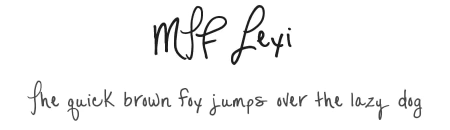 MTF Lexi by Miss Tiina Fonts - MTF — Script Handwritten Font