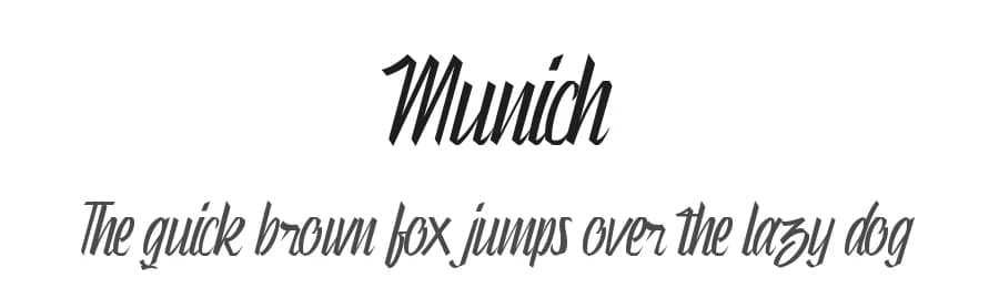 Munich by Typotopia Studio — Script Handwritten Font