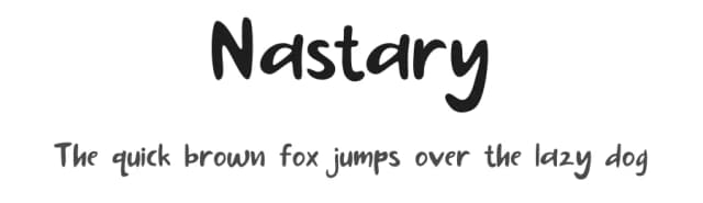 Nastary by Koplexs Studio — Script Handwritten Font