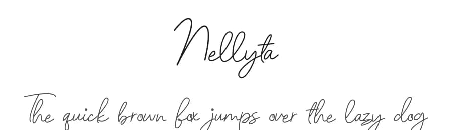 Nellyta by Letterena Studios — Script Handwritten Font