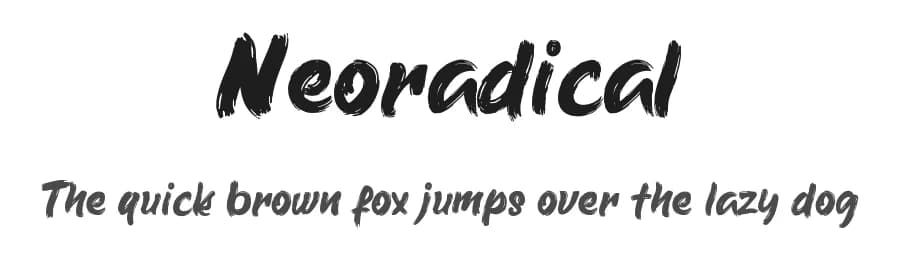 Neoradical by UI Creative — Script Handwritten Font