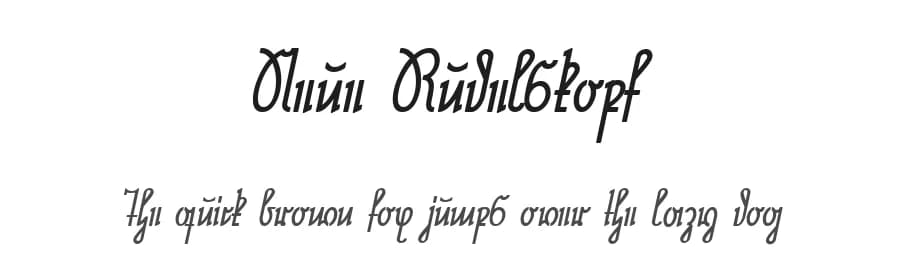 Neue Rudelskopf by Peter Wiegel — Script Handwritten Font
