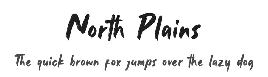 North Plains by Alpaprana Studio — Script Handwritten Font