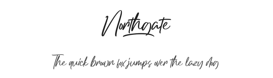 Northgate by StringLabs Creative Studio — Script Handwritten Font