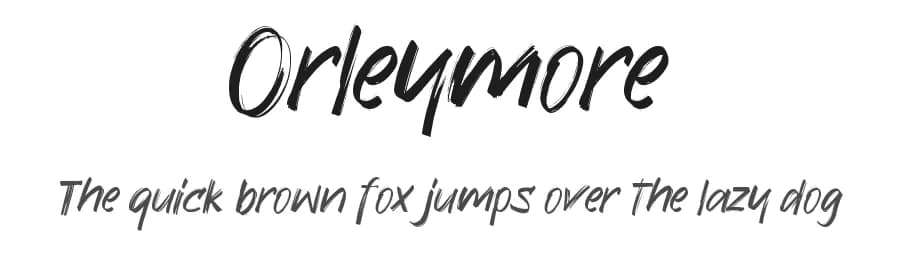 Orleymore by Allouse Studio — Script Handwritten Font
