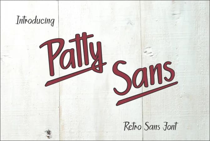 Patty Sans Font by Jaime Rangel Castro — Script Handwritten Font
