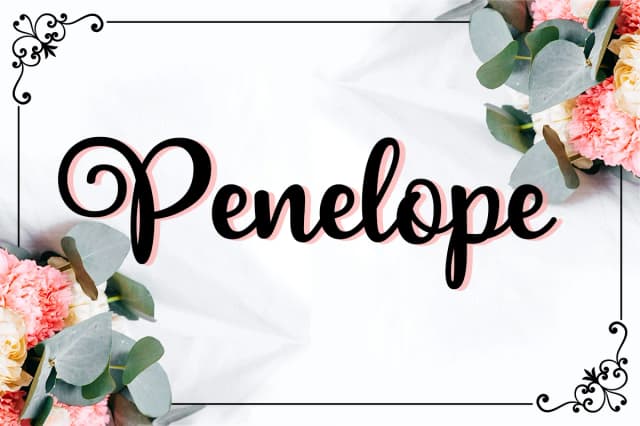 Penelope Font by Silhouette America, Inc. — Script Handwritten Font