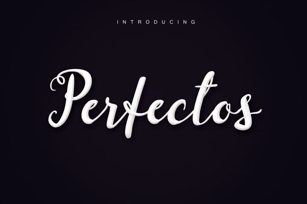 Perfectos Font by Royaltype β Script Handwritten Font