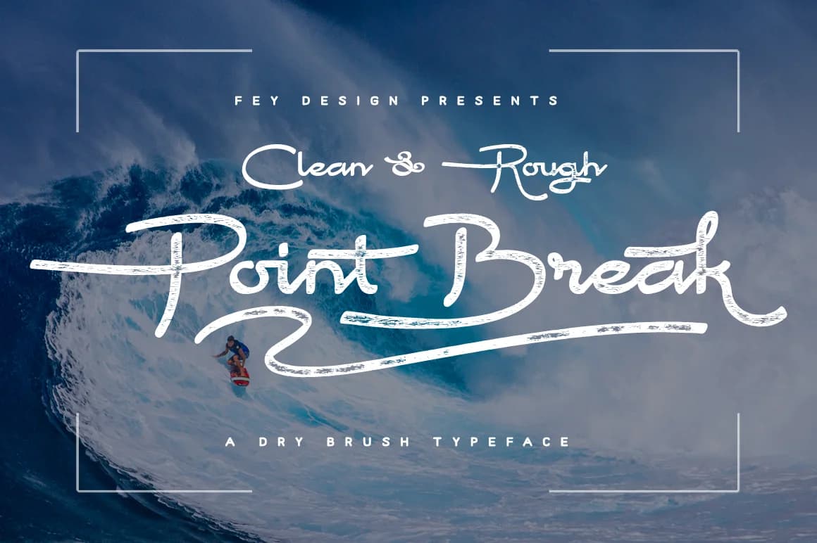 Point Break Font by feydesign — Script Handwritten Font