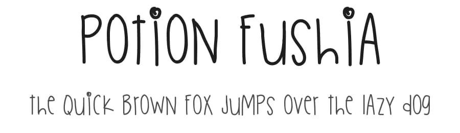Potion Fushia by Des Gomez — Script Handwritten Font