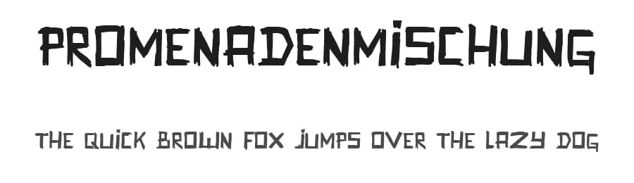 Promenadenmischung by Samyuli — Script Handwritten Font