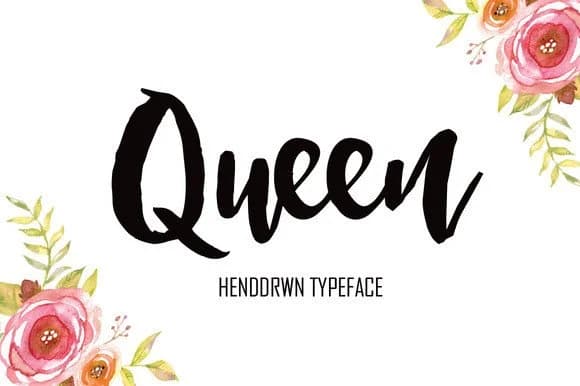 Queen Font by Polem — Script Handwritten Font