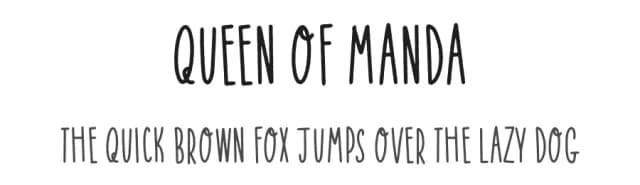 Queen Of Manda by The Docallisme - Amry Al Mursalaat — Script Handwritten Font