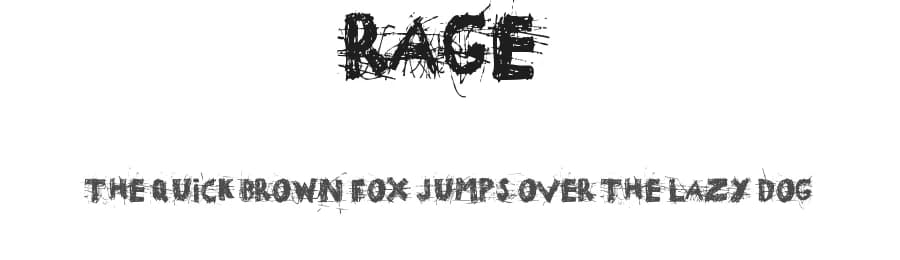 Rage by Woodcutter — Script Handwritten Font