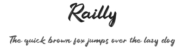 Railly by Craft Supply Co. — Script Handwritten Font