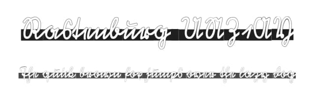 Rastenburg UNZ1AY by Peter Wiegel — Script Handwritten Font