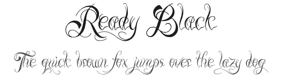 Ready Black by JSH creates — Script Handwritten Font