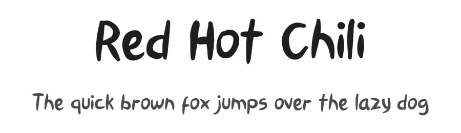 Red Hot Chili by Linafis Studio — Script Handwritten Font