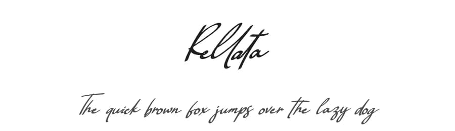 Rellata by Letterena Studios — Script Handwritten Font