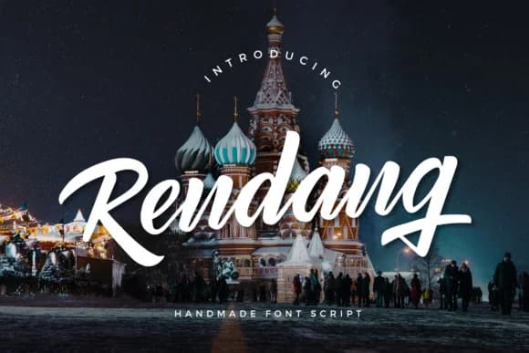 Rendang Font by Micromove — Script Handwritten Font