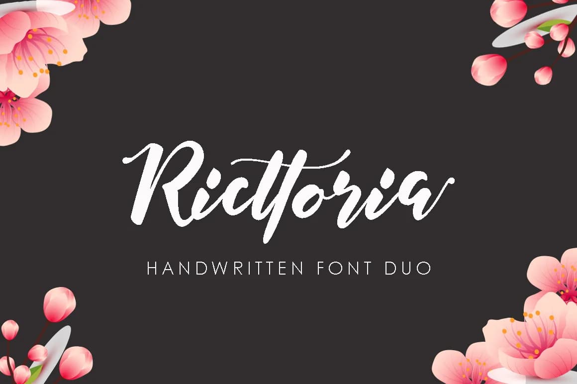 Ricttoria Font by Pineungtype & Missinklab — Script Handwritten Font