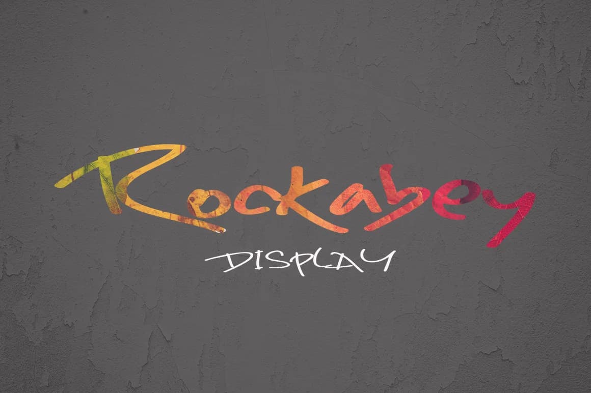 Rockabey Font by Pineungtype & Missinklab — Script Handwritten Font