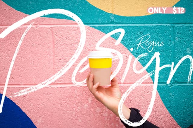 Rogue Design Font by Salt and Pepper Fonts — Script Handwritten Font