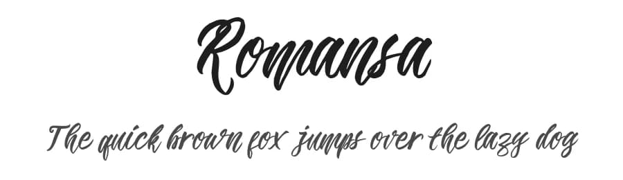 Romansa by Masinong Studio — Script Handwritten Font