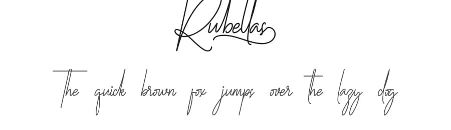 Rubellas by RaisProject — Script Handwritten Font