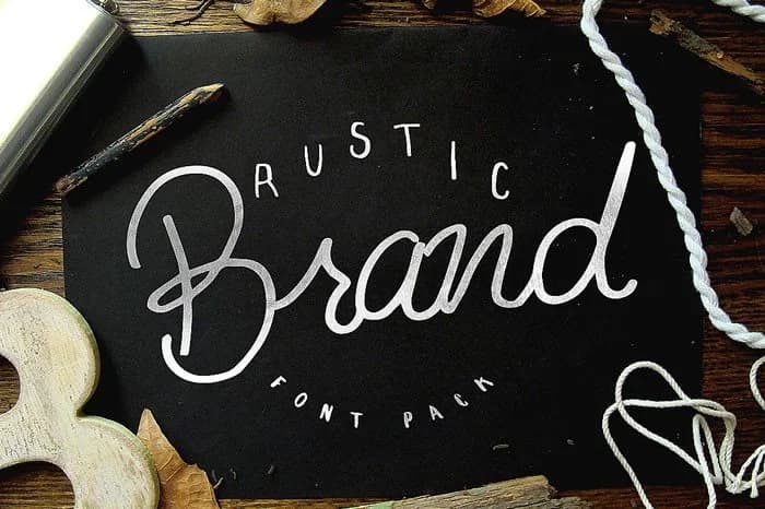 Rustic Brand Font by Noe Araujo — Script Handwritten Font