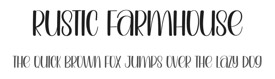 Rustic Farmhouse by PiPi Creative STUDIO — Script Handwritten Font
