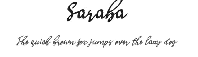Saraba by Lontong Lodeh — Script Handwritten Font
