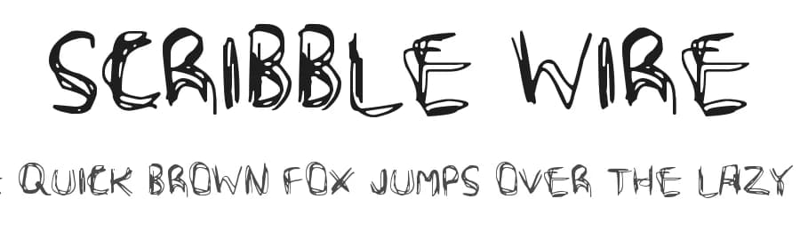 Scribble Wire by Hawtpixel — Script Handwritten Font